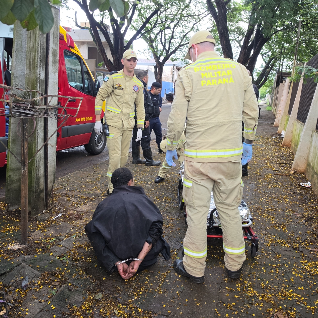 Ladrão é baleado após invadir casa na Vila Morangueira em Maringá
