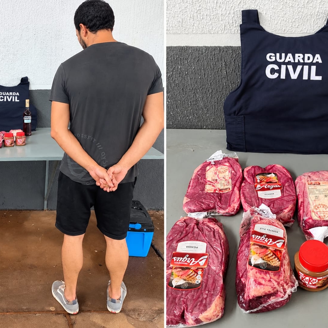 Picanhas, creme de avelã e Campari: homem é preso por furto em supermercado de Maringá