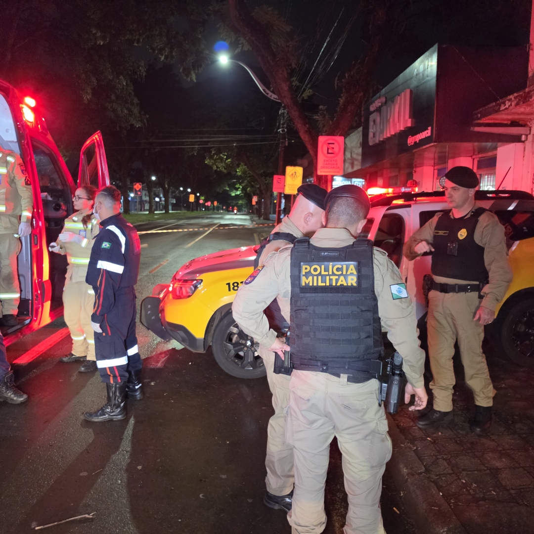 Ataque a tiros deixa um homem morto e uma mulher ferida na Avenida Pedro Taques