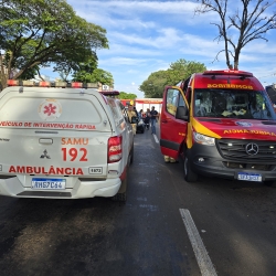 Jovem morre de acidente de moto na Avenida Colombo