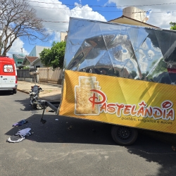 Motociclista de 41 anos sofre acidente gravíssimo na Vila Morangueira