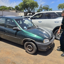 Veículo furtado em Maringá é recuperado pela GCM