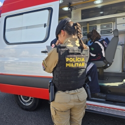 Suspeito de tráfico fica ferido em acidente durante perseguição policial em Maringá 