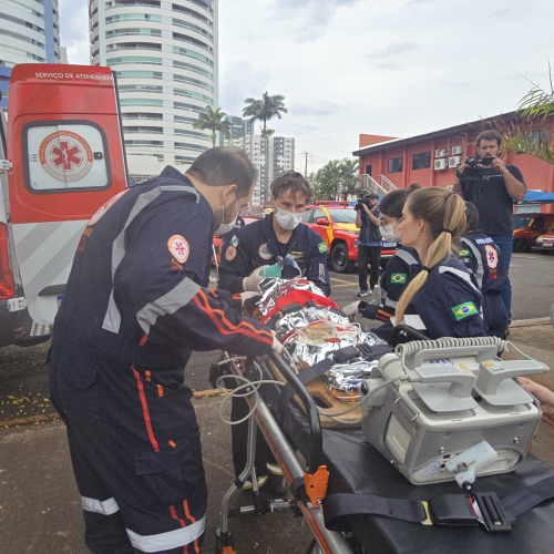 Bebê de 5 meses é intubado após sofrer acidente na rodovia de Paranacity