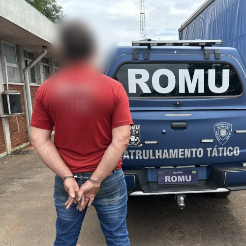 Homem com mandado de prisão por estupro é preso em Maringá