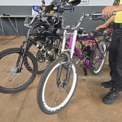 Ministério Público determina apreensão de bicicletas a combustão em Maringá
