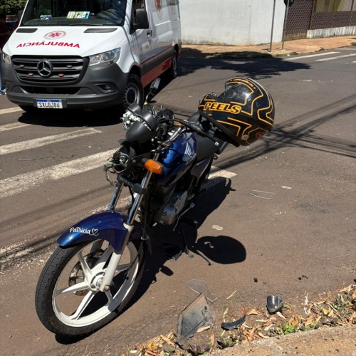Motociclista de 27 anos é intubado após sofrer acidente em Sarandi