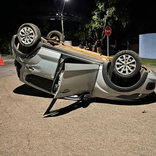 Maringá registra o primeiro capotamento de 2026