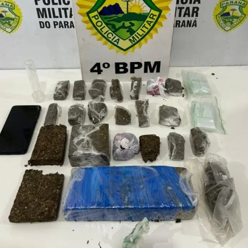 Dois homens são presos com drogas após PM receber denúncia anônima