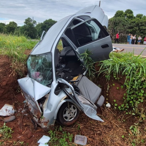 Idosos morrem em acidente em rodovia próxima a Maringá