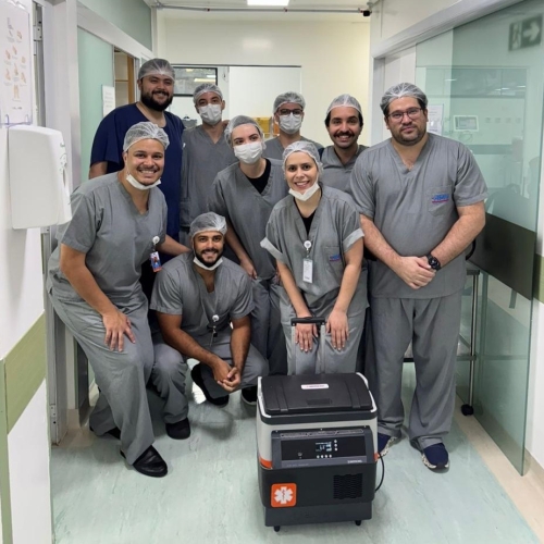 Hospital Memorial Uningá e médicos do Incor realizam captação de múltiplos órgãos