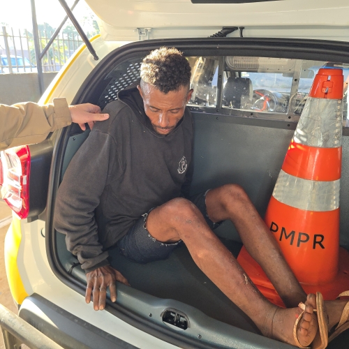 Ladrão e receptador são presos com produtos furtados de uma obra em Maringá