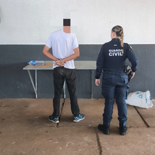 Homem é preso após descumprir medida protetiva e ameaçar mulher