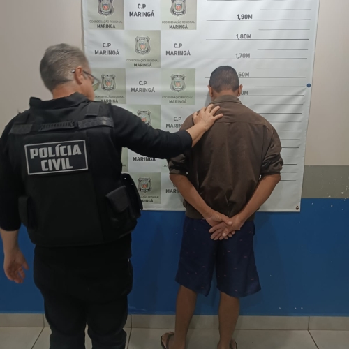 Pai condenado a 24 anos de prisão por estuprar a própria filha é preso pelo Nucria em Paiçandu