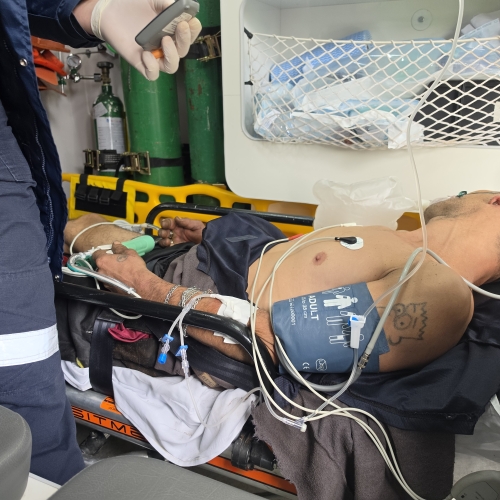 Homem sofre choque elétrico e fica em estado crítico em Maringá; suspeita é de tentativa de furto de fiação