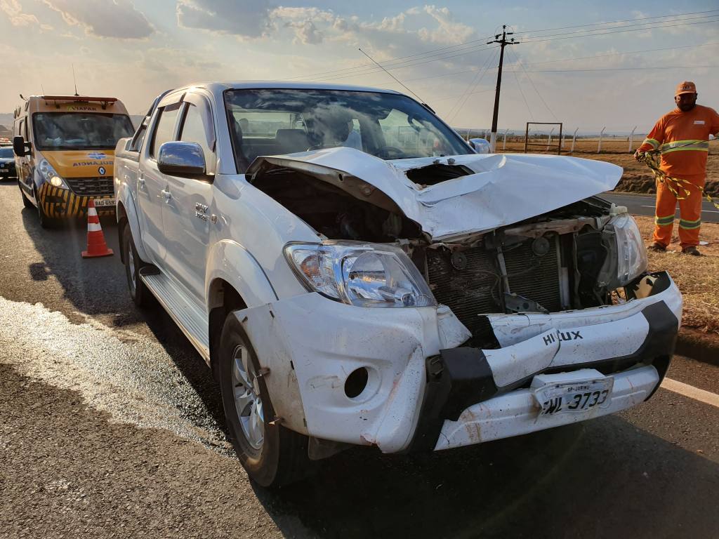 Ciclista morre atropelado por camionete na BR-376 em Mandaguari