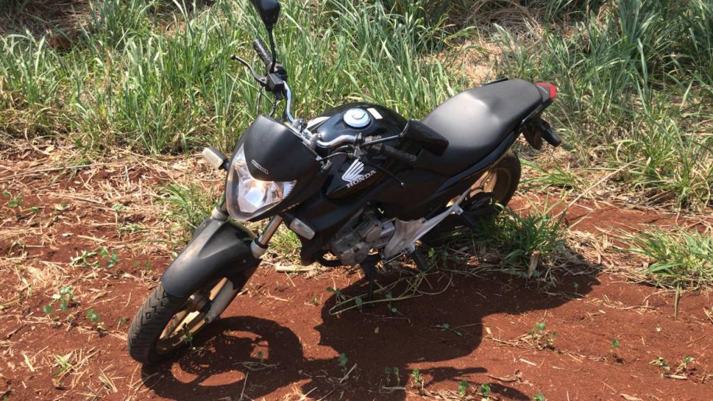 Moto furtada por dois criminosos de Paiçandu é localizada pela polícia