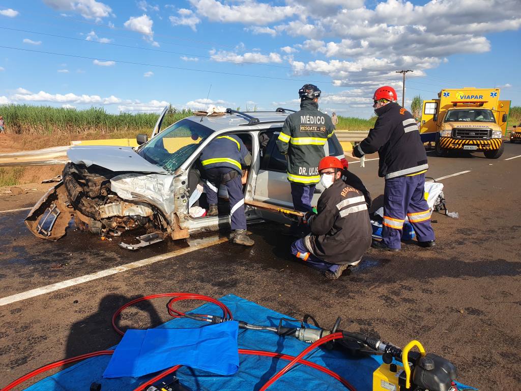 Sarandiense sofre acidente grave na rodovia de Mandaguaçu