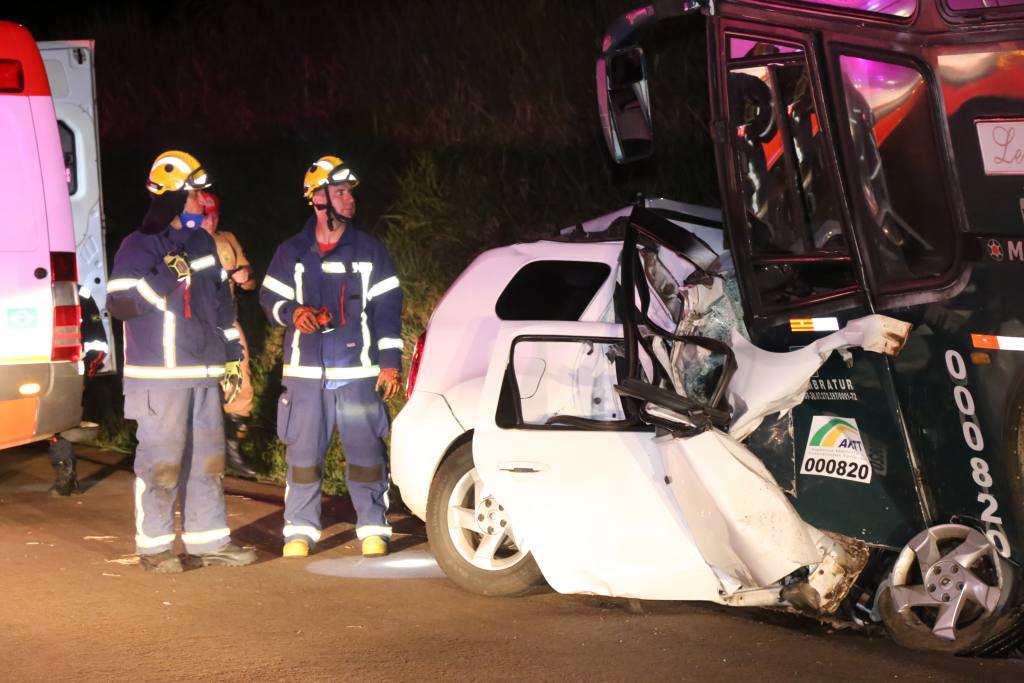 Casais morrem de acidente na rodovia PR-317 em Maringá