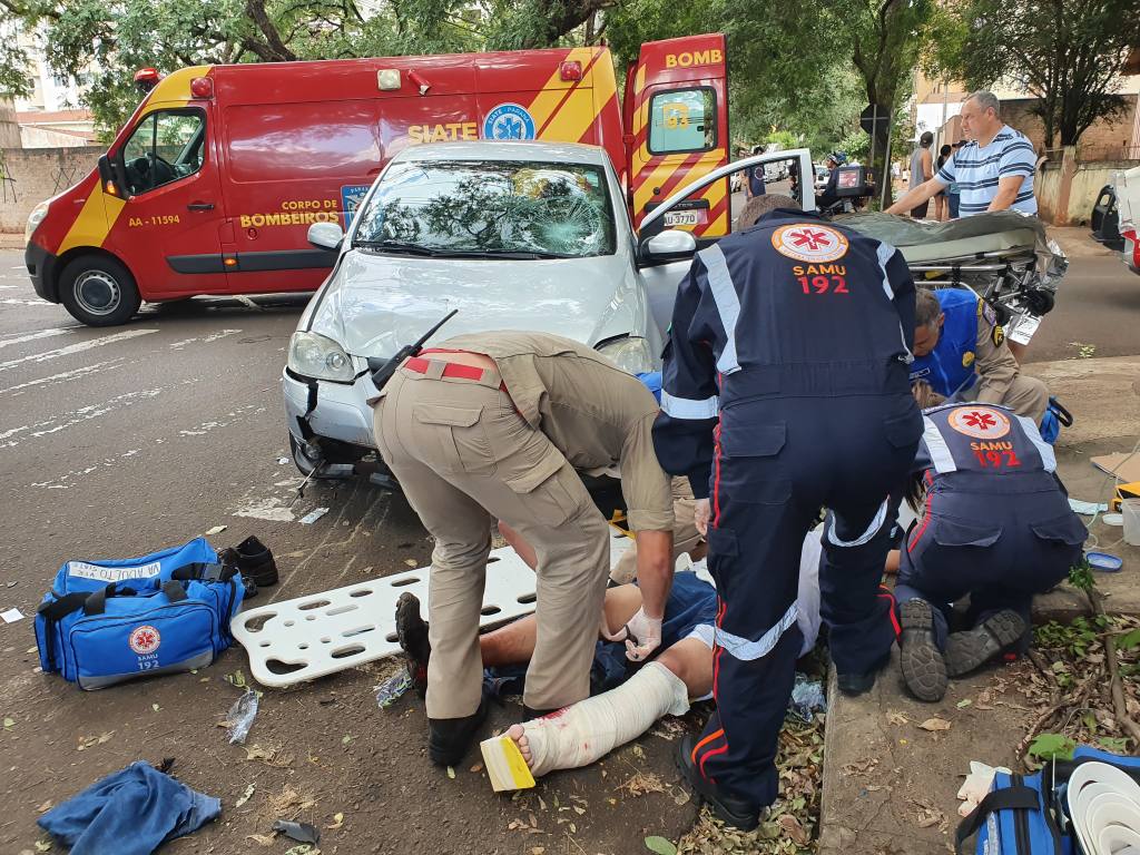 Motociclista que sofreu acidente na zona 7 morre no hospital