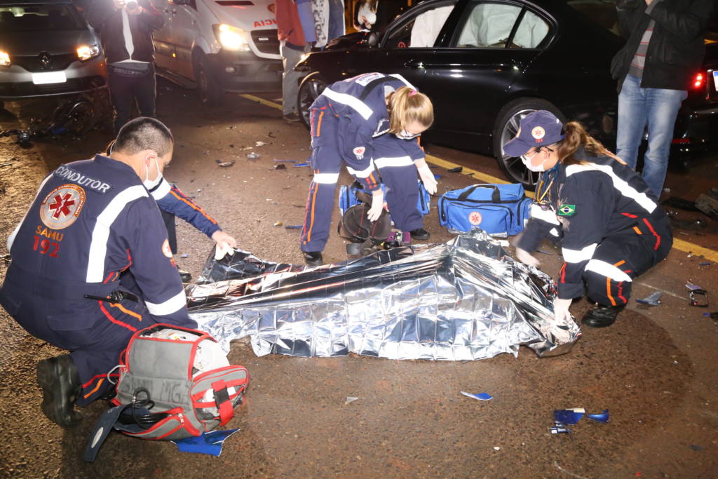 Motociclista morre de acidente no Contorno Sul em Maringá