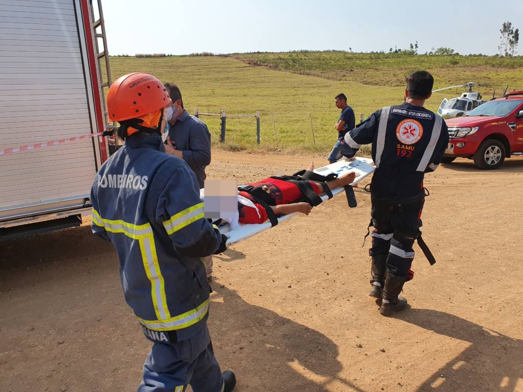 Criança fica ferida gravemente ao ser atropelada por carro em Marialva