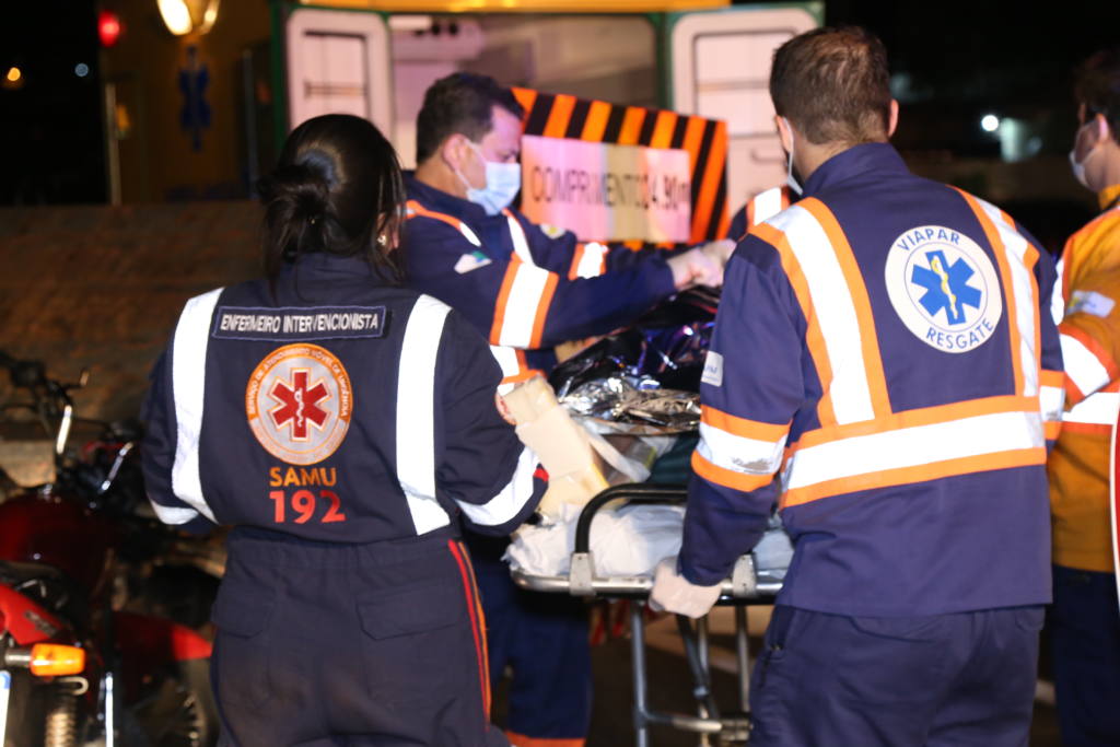 Imprudência causa ferimentos graves em motociclista na rodovia de Mandaguaçu