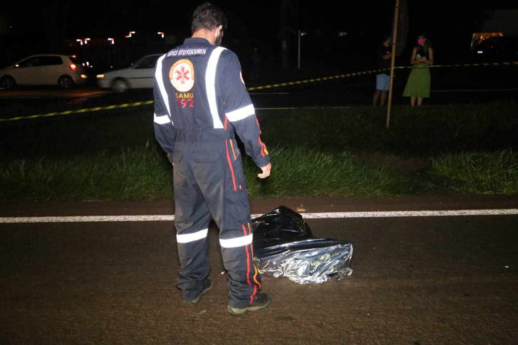 Homem morre atropelado por camionete na rodovia PR-317 em Maringá