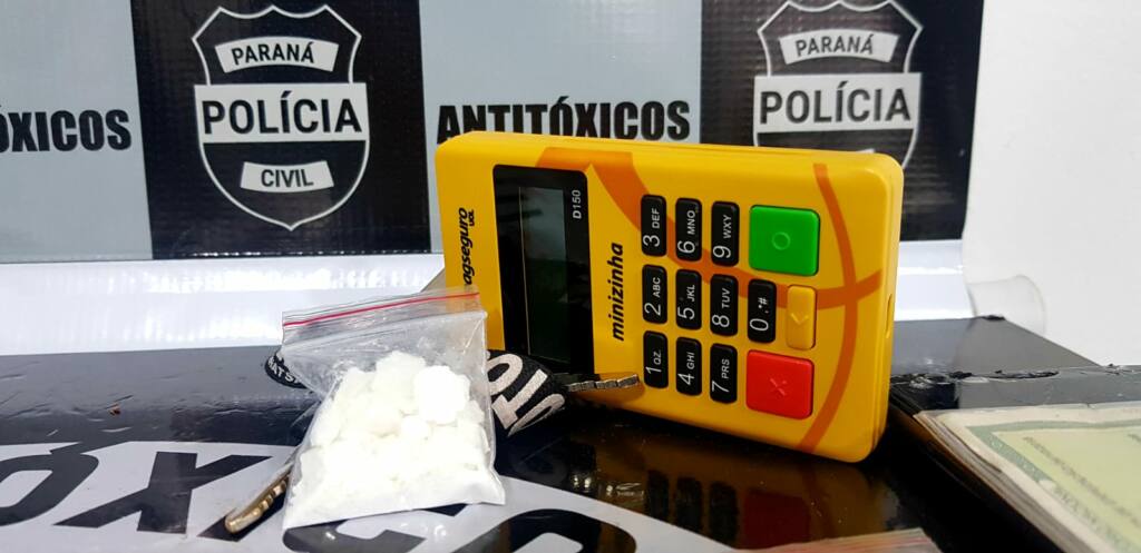 Traficante que vendia cocaína em grande quantidade na zona 7 é preso