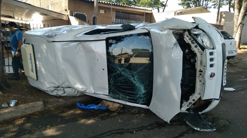 Motociclista fica gravemente ferido em acidente em Maringá