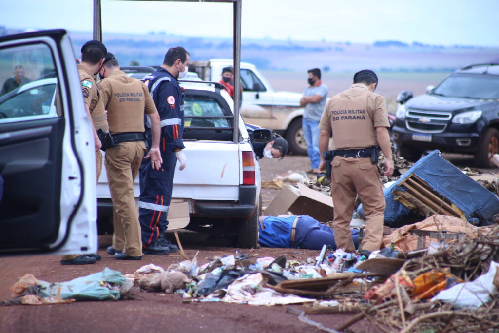 Homem é executado a tiros na zona rural de Maringá