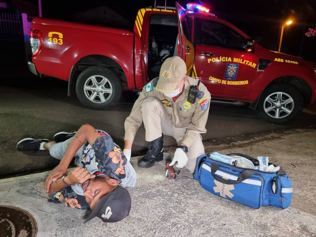 Rapaz é ferido com estoque no Conjunto Itatiaia em Maringá