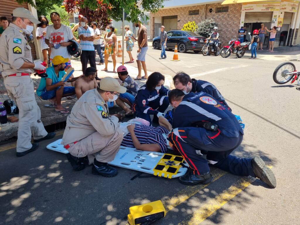 Gestante fica ferida ao sofrer acidente no Jardim dos Pássaros em Maringá