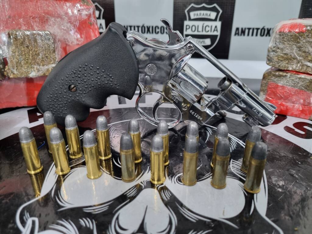 Polícia de Maringá prende Traficante de Sarandi com arma e drogas