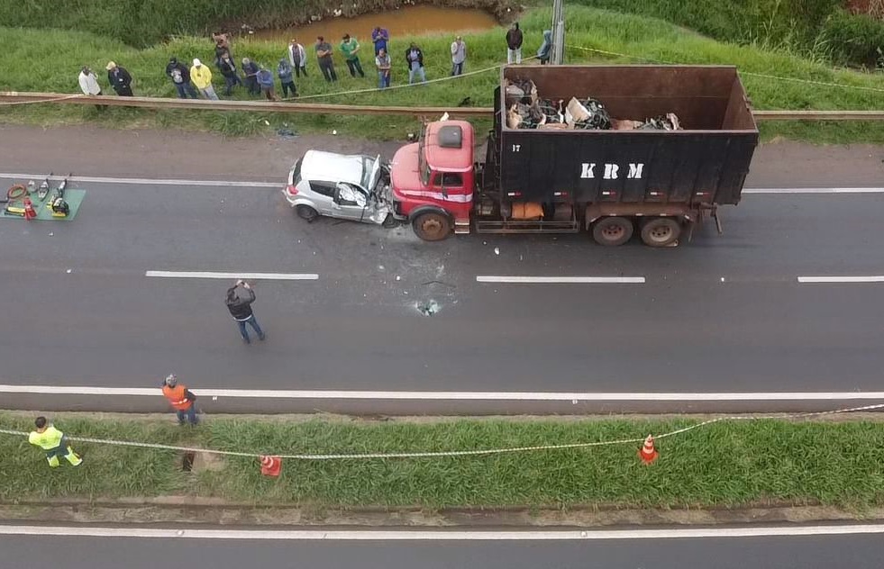 Sogro e genro morrem de acidente na rodovia de Marialva