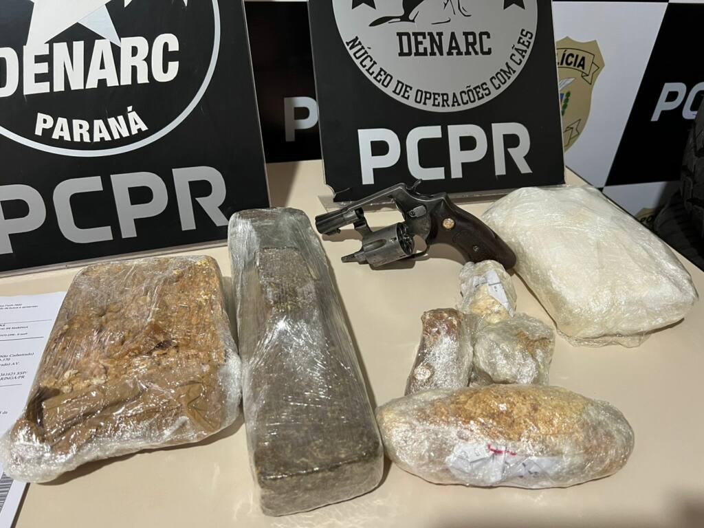 Denarc prende traficante com grande quantidade de cocaína e crack