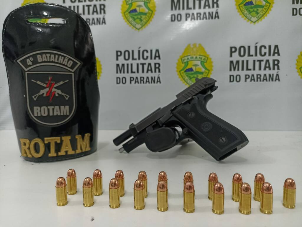 Homem é preso com pistola no Conjunto Odwaldo Bueno