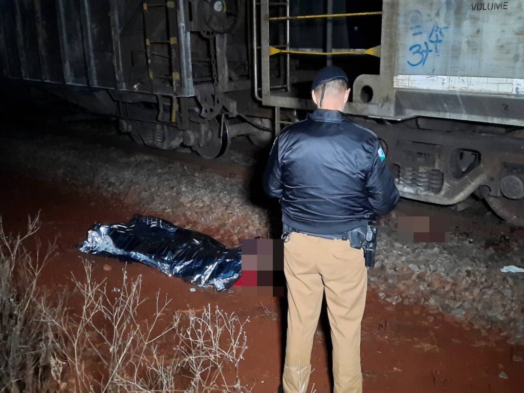 Homem morre ao ser atropelado por locomotiva em Sarandi