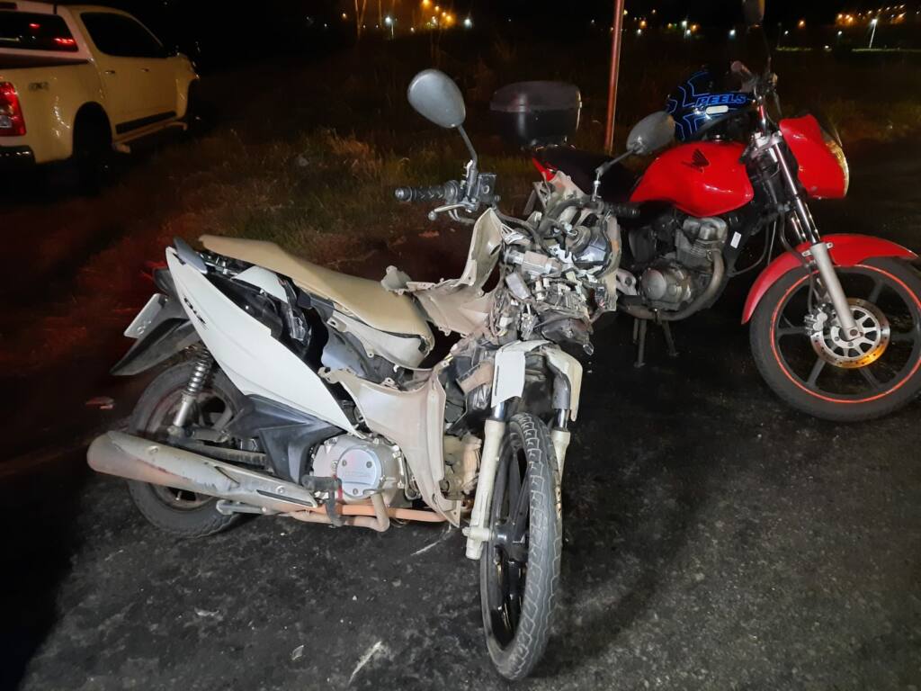 Motociclista fica gravemente ferido ao sofrer acidente no Contorno Sul