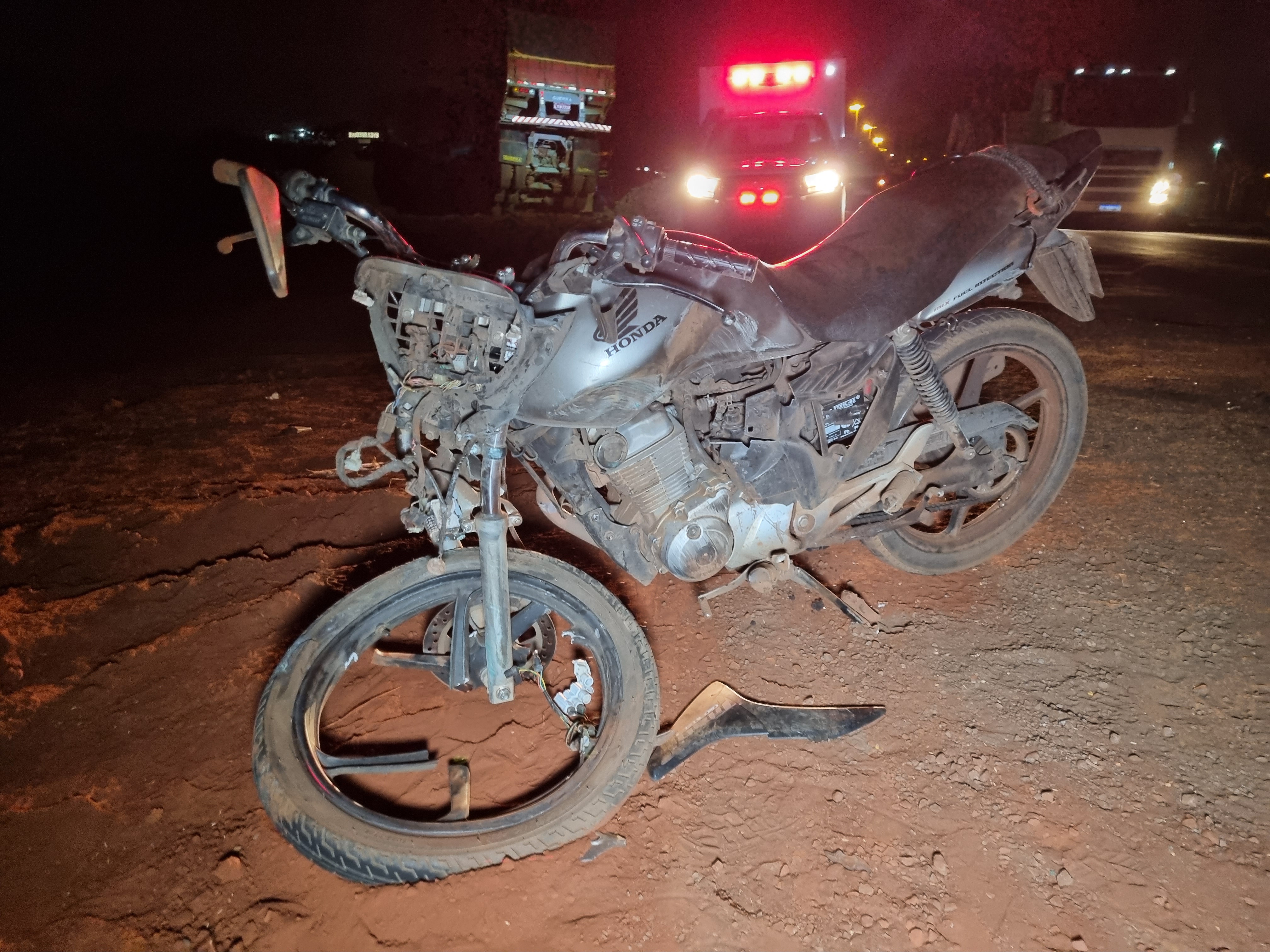 Morador de Astorga morre de acidente de moto na rodovia PR-317 em Iguaraçu.