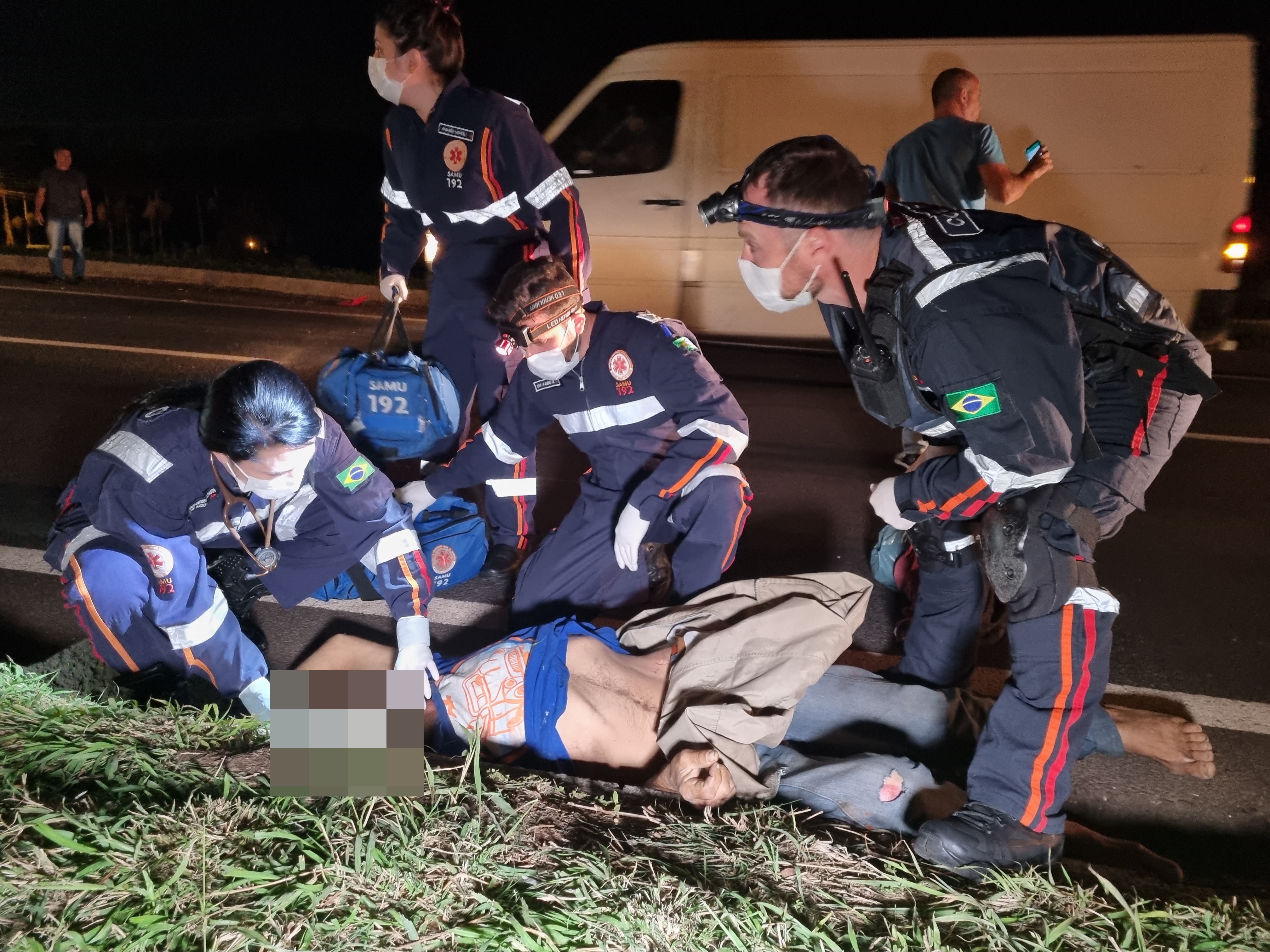 Homem morre ao ser atropelado por moto na rodovia PR-317 em Maringá