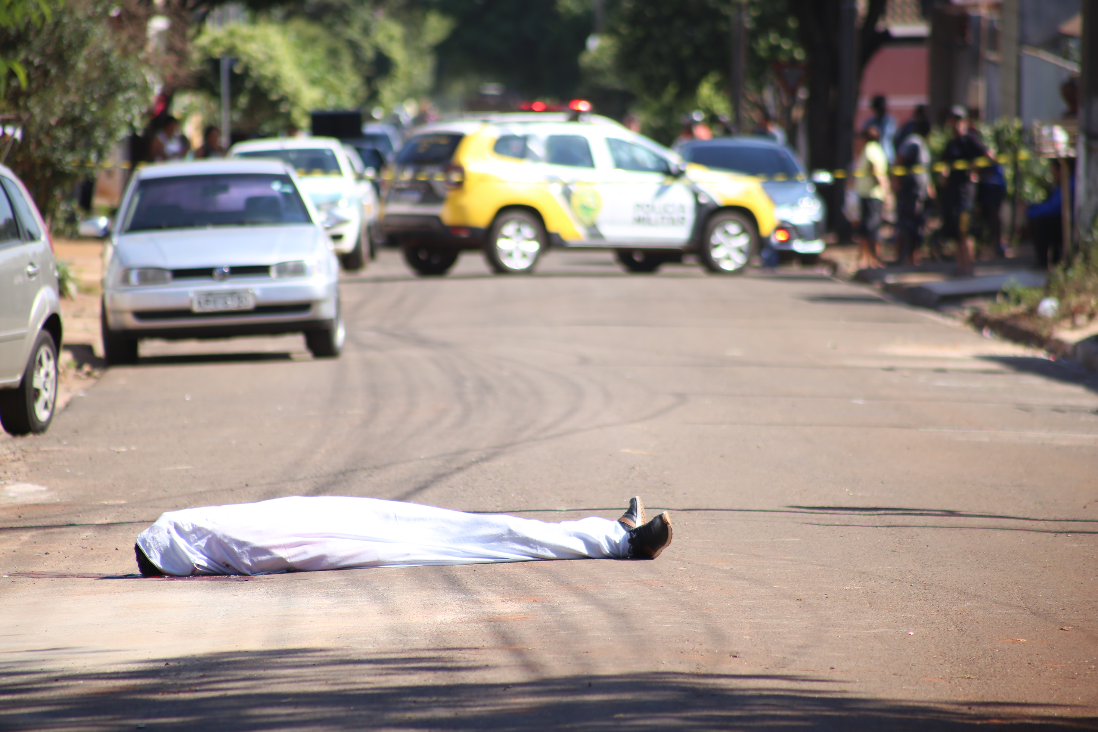 Homem de 50 anos é morto a tiros na cidade de Sarandi.