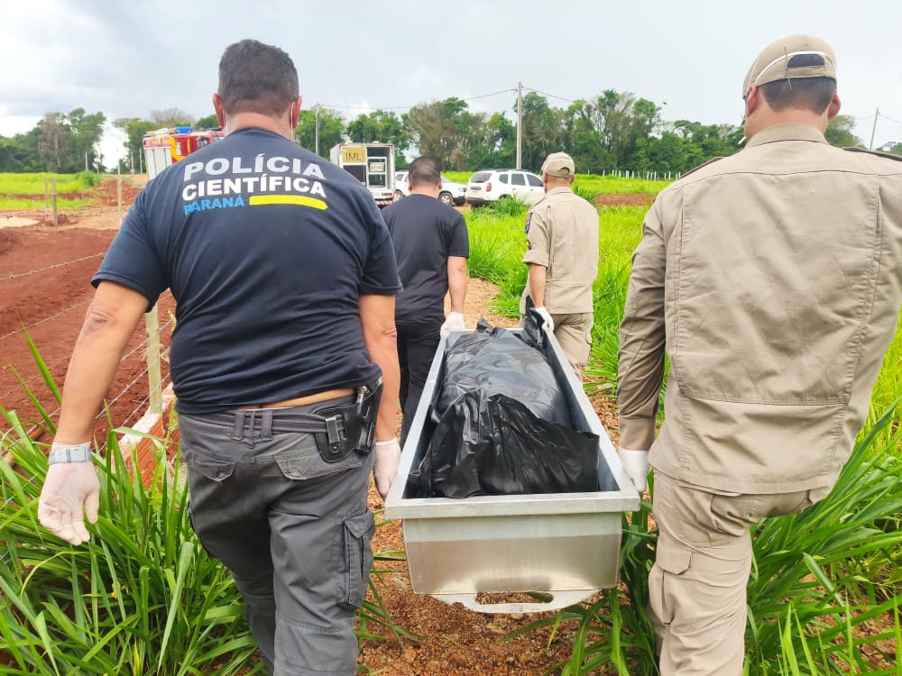 Homem encontrado morto em córrego de Maringá morreu por afogamento aponta laudo do IML