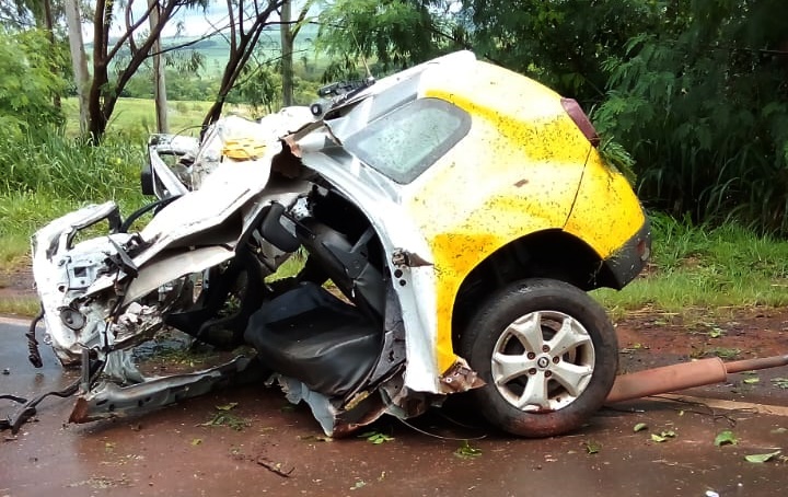 Dois policiais militares morrem de acidente na rodovia PR-492 em Paraíso do Norte