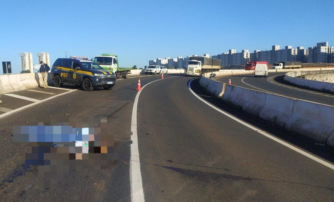 Motociclista morre de acidente no Contorno Norte de Maringá