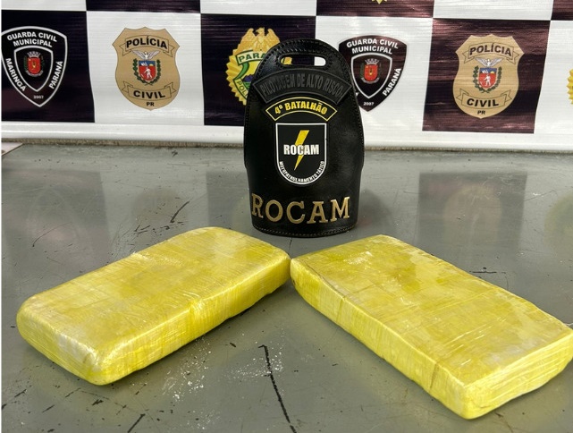 Traficante é preso com dois quilos de cocaína em Maringá