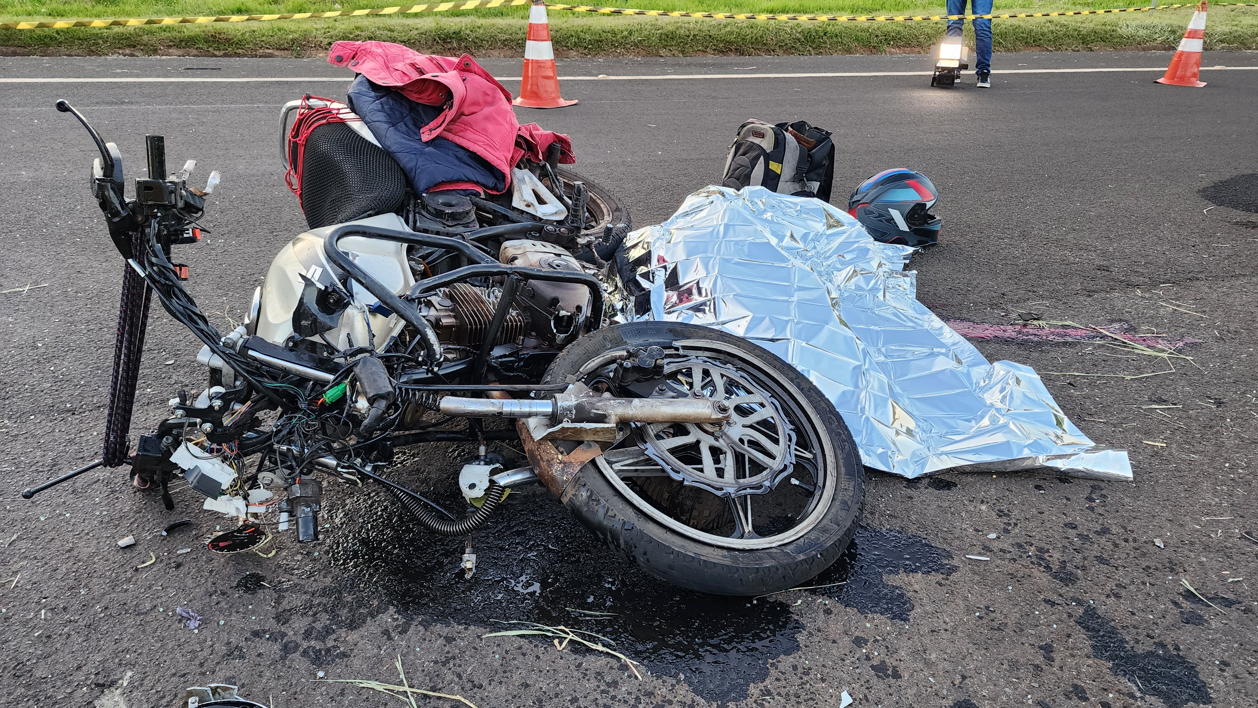 Motociclista de 23 anos morre de acidente na rodovia PR-317 em Maringá