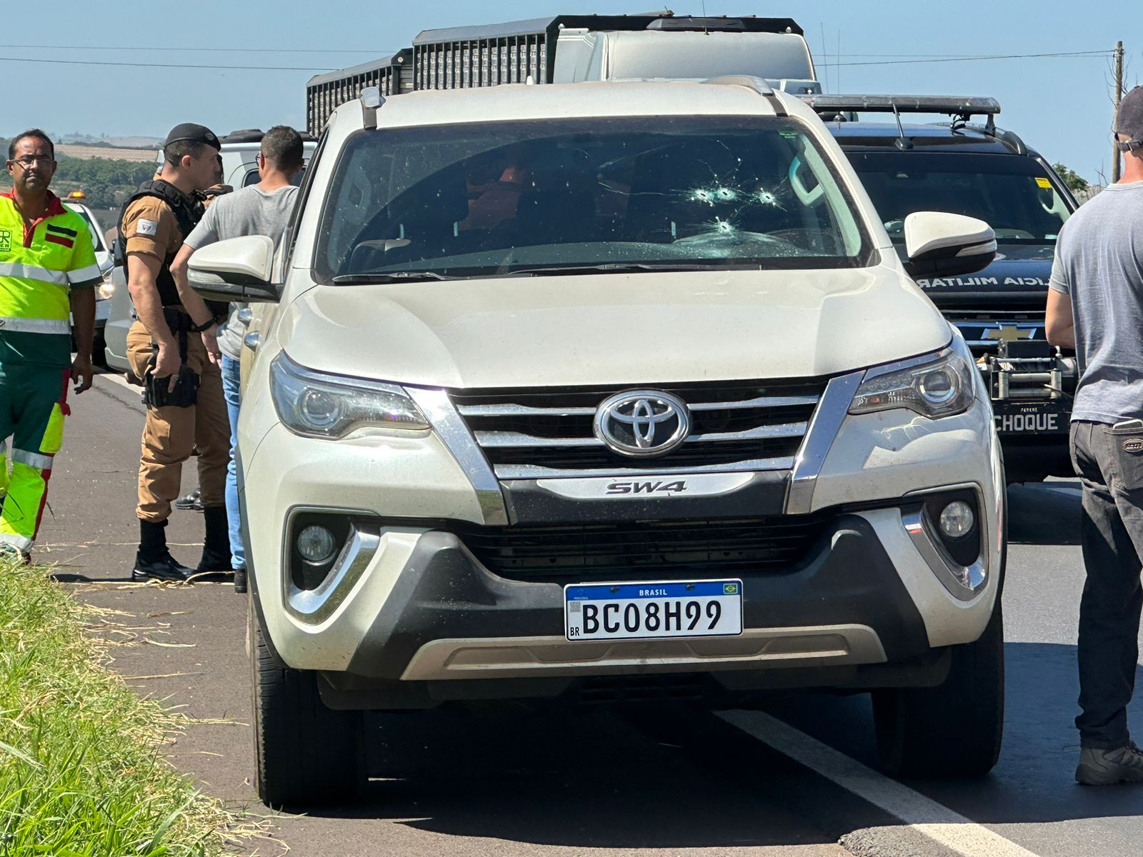 Homem é morto a tiros durante confronto com policiais de Maringá