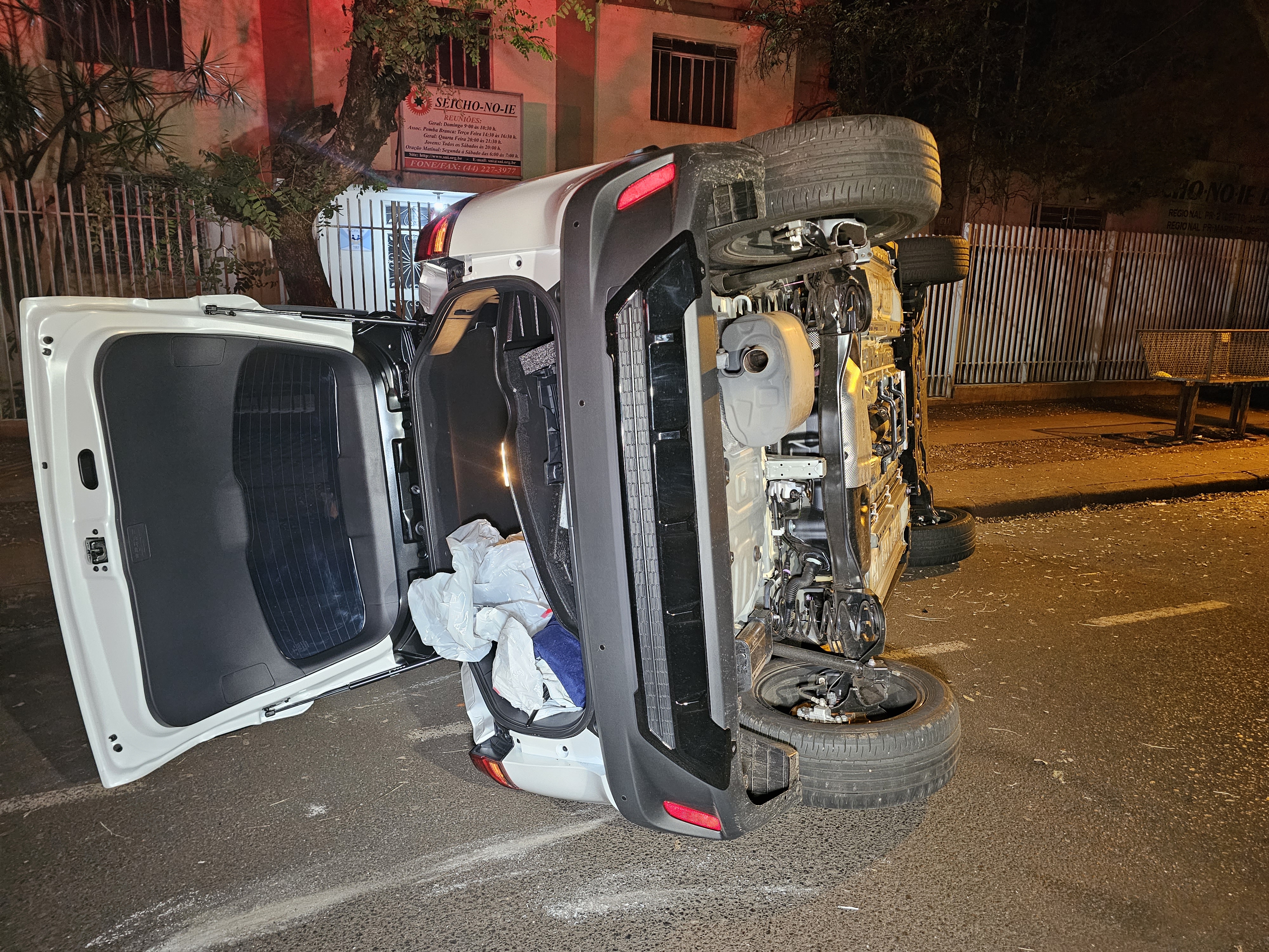 Motorista é preso após causar acidente grave na zona 7 em Maringá