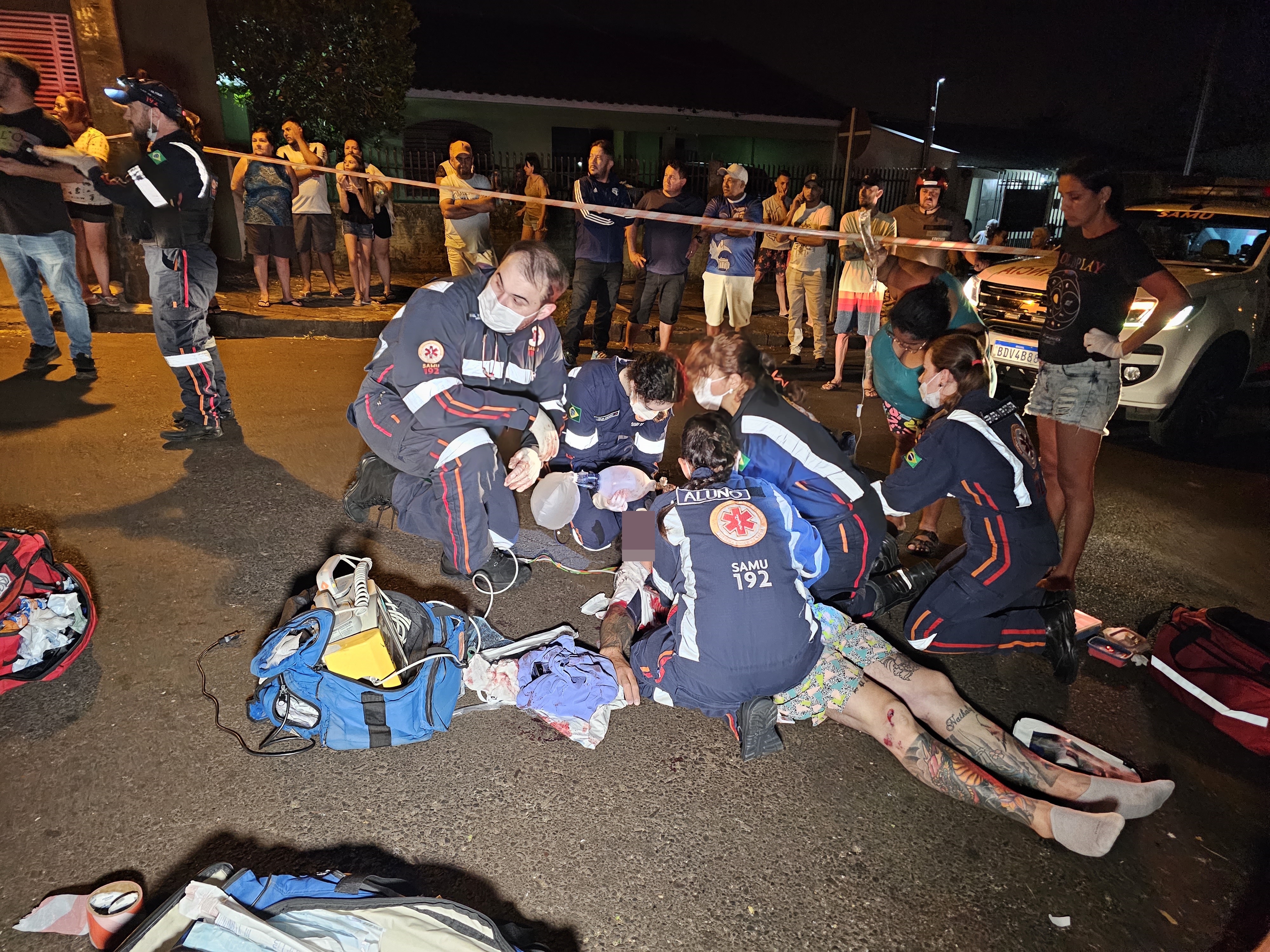 Motociclista morre após carro avançar preferencial em cruzamento no Conjunto Sol Nascente